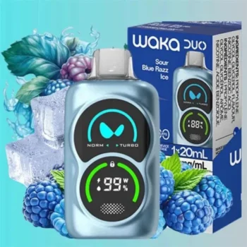 واكا بي إيه (WAKA PA) - 25000 سحبة (Puffs) فيب (Vape) للاستخدام مرة واحدة