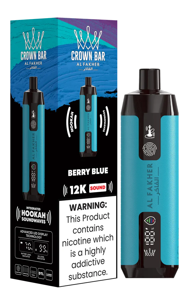 Optimized dual mesh vape coil, internal vape components, advanced heating element, AL Fakher Crown Bar coil design - Al Fakher 12K Puffs Crown Bar Vape – Hookah Soundwaves & Mesh Coil