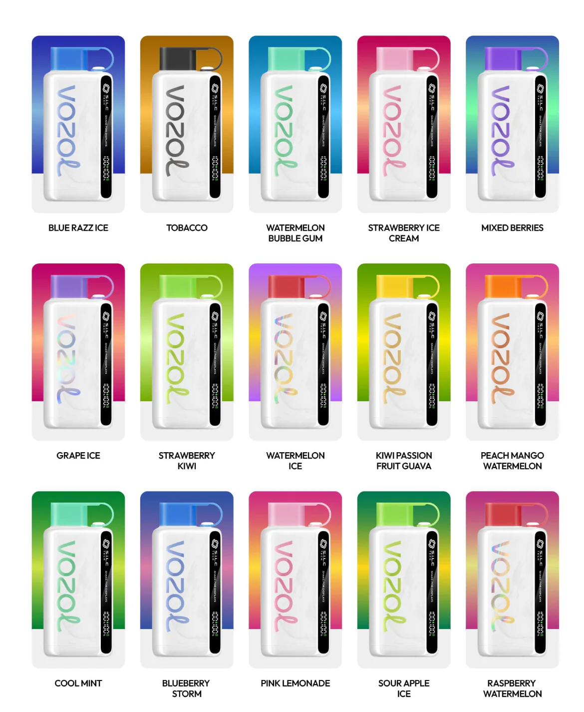 Assortment of best vape options UAE, variety of e-cigarette brands, Beco RELX FUMMO Vozol vapes, diverse vape collection - VOZOL STAR 12000 Puffs Disposable Vape in Dubai UAE – Vape Hub ...
