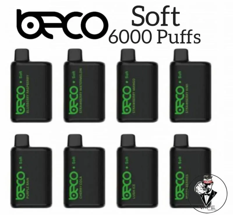 Beco Soft 6000 advanced coil technology, pure vape flavor coils, clean taste e-cigarette mechanism - BECO Soft 6000 Puffs, Available With Vape Emirates.