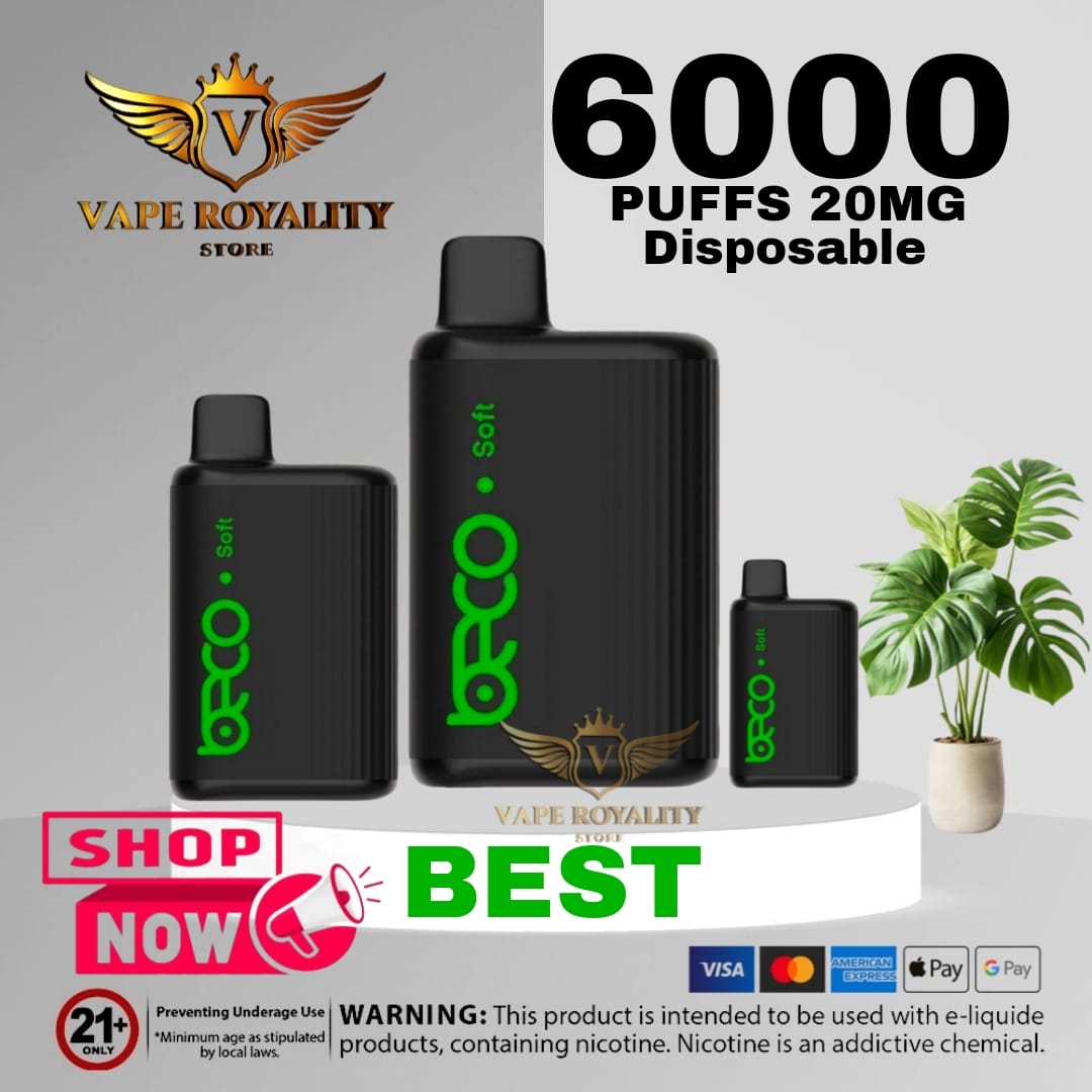 Hand holding Beco Soft 6000 soft touch, skin-friendly vape texture, rubberized vape grip winter - Beco Soft 6000 Puffs | 6K Disposable Vape in UAE