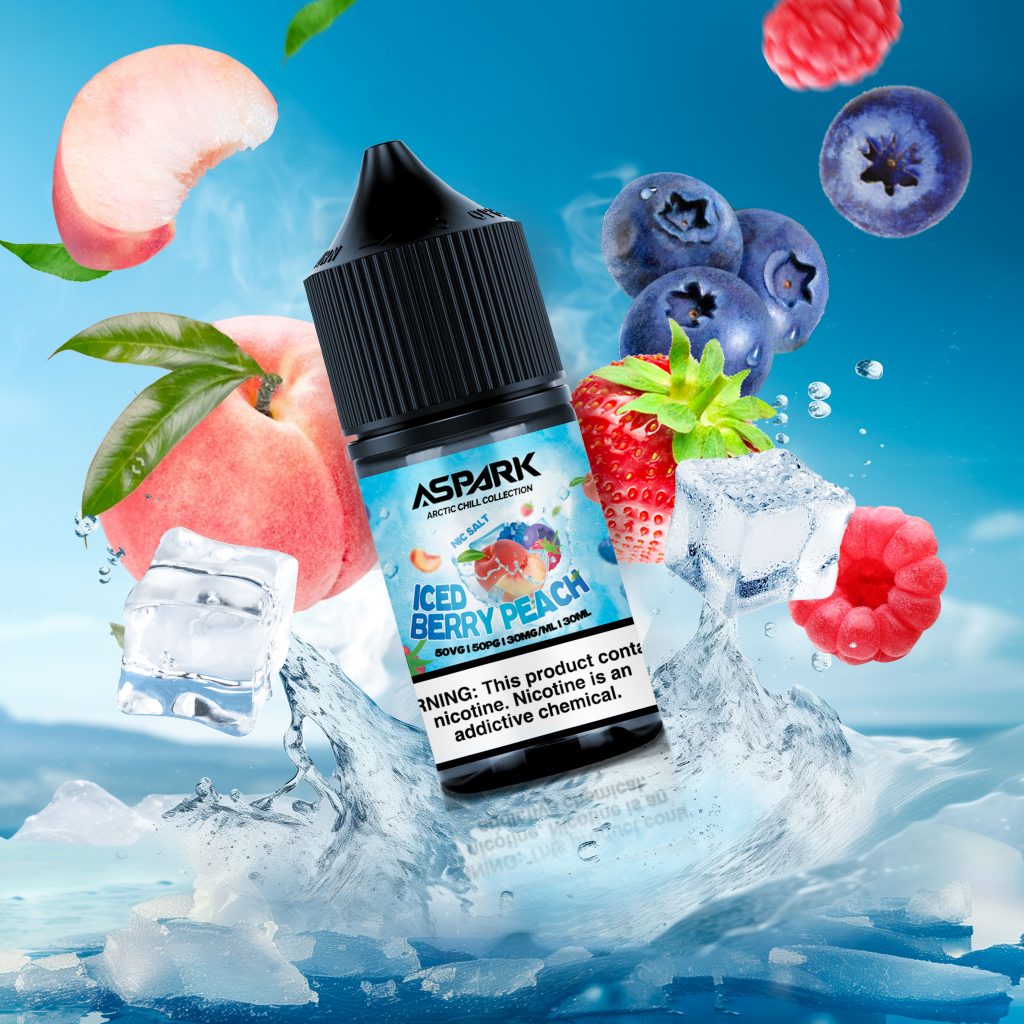 Summer vape e-liquid flavors ice, refreshing fruit vape juice assortment, Arctic cool vape flavors - Arctic Chill Collection – Aspark