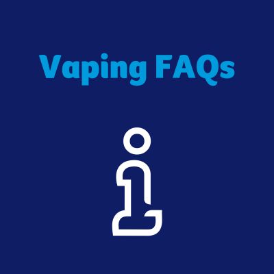 vape FAQ icon, frequently asked questions about vaping, Q&A symbol - Vaping FAQs | Cancer Council ACT