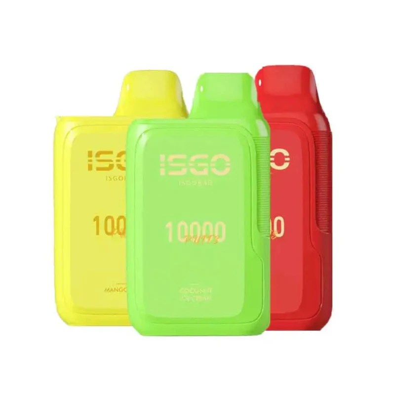 Isgo Bar 10000 vape device, budget-friendly disposable vape, modern vape for students - ISGO BAR DISPOSABLE 10000 PUFFS – Rider Vapes
