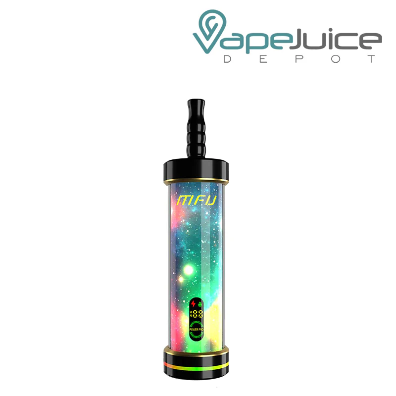 Vape flavor science, shisha taste replication technology, flavor extraction vape, microscopic view of vape vapor - MFU Shisha X2 60000 Disposable $15.98