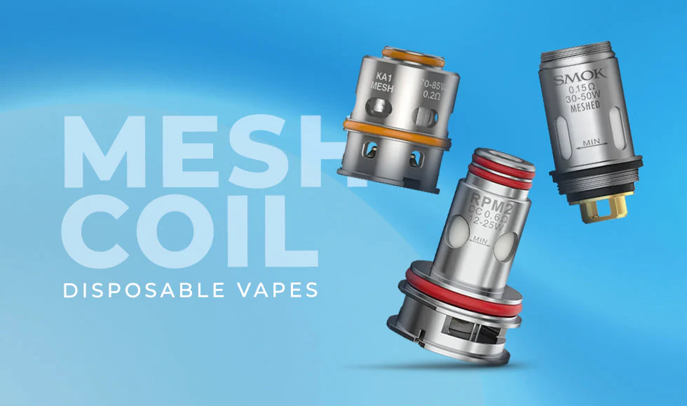 Vape leakage prevention technology, durable mesh coil e-cigarette, heat resistant vape device, anti-leak disposable vape - Mesh Coil Disposable Vapes: Better Flavor and Performance