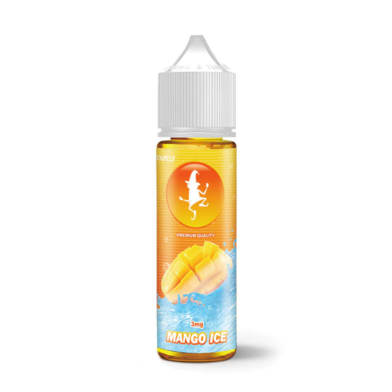 Watermelon Ice vape flavor, Mango Ice e-liquid, refreshing Dubai summer vape, beach vaping flavors - Watermelon Ice E-Liquid - Vapelf - 60ml - ALIVAPE