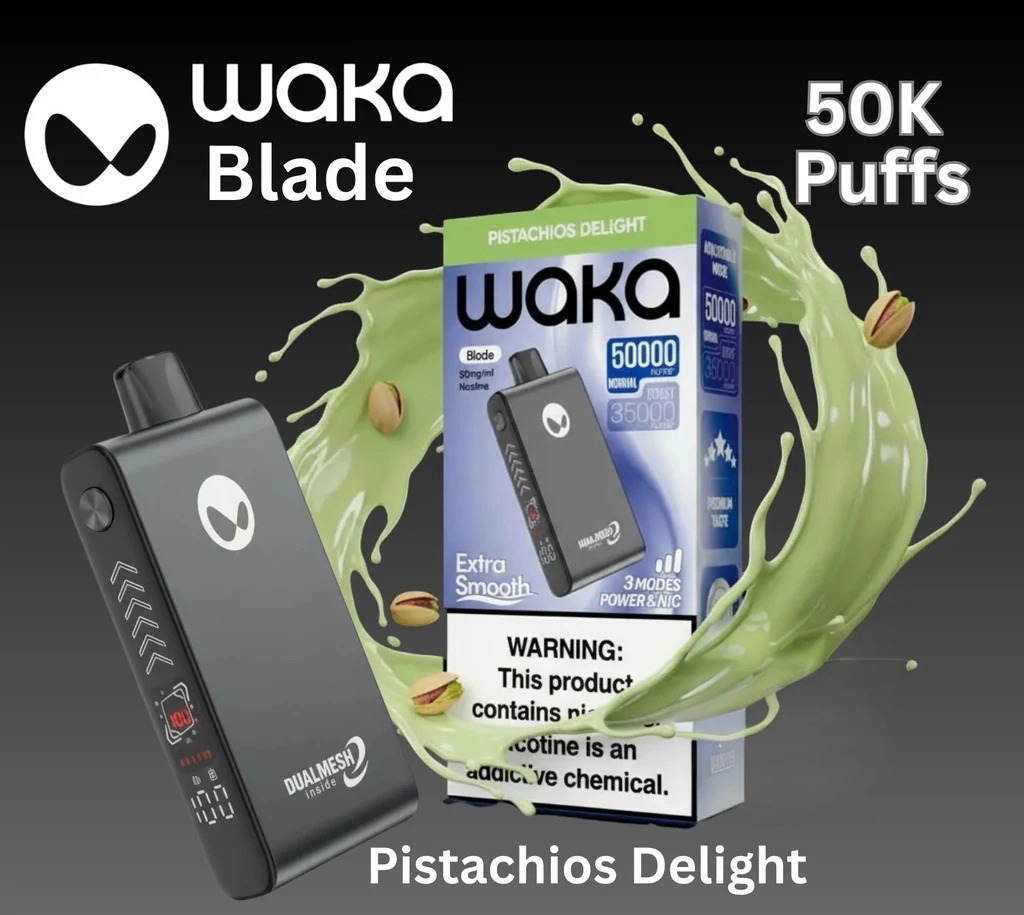 Waka 50000 Puffs disposable vape, Waka vape device long-lasting, high capacity disposable vape - Waka Blade 50000 Puffs Disposable Vape - Vapico