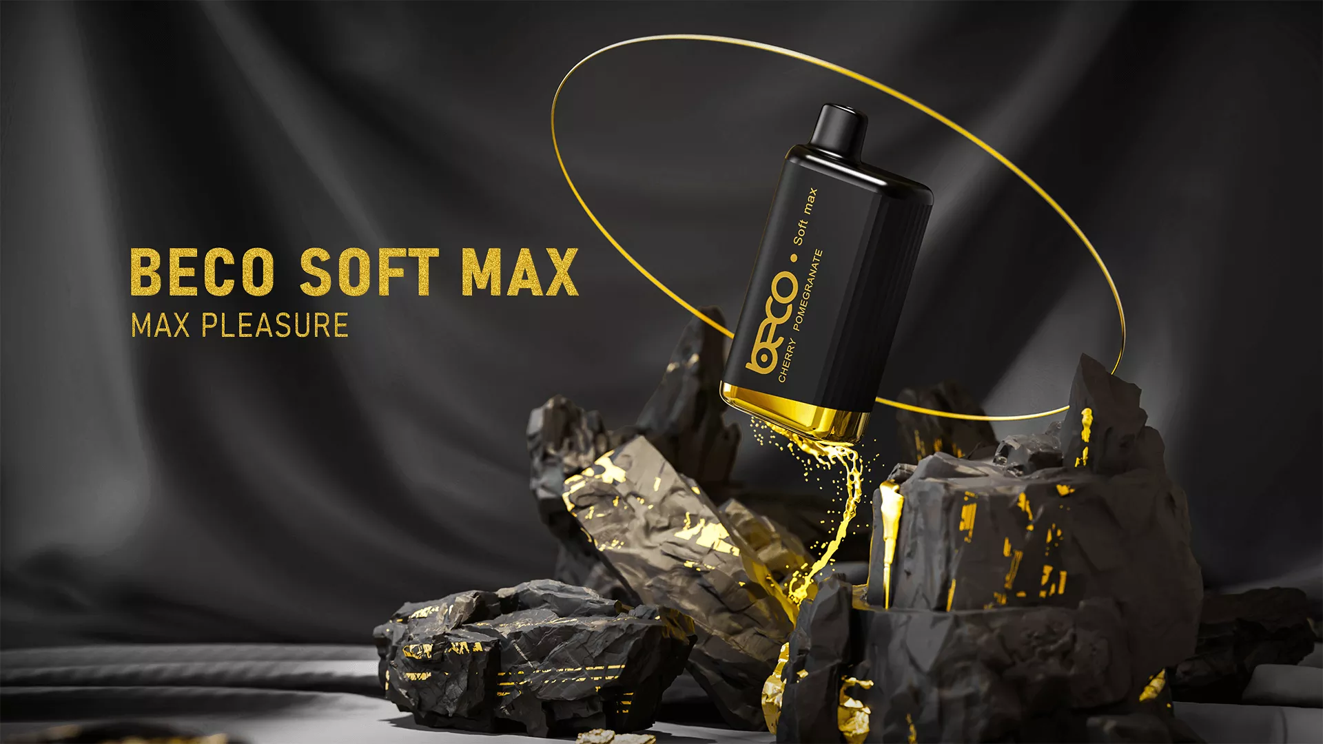 Beco Soft velvety feel, hand touching soft vape, luxurious silk texture, comfort grip, premium material vape - Beco Soft Max