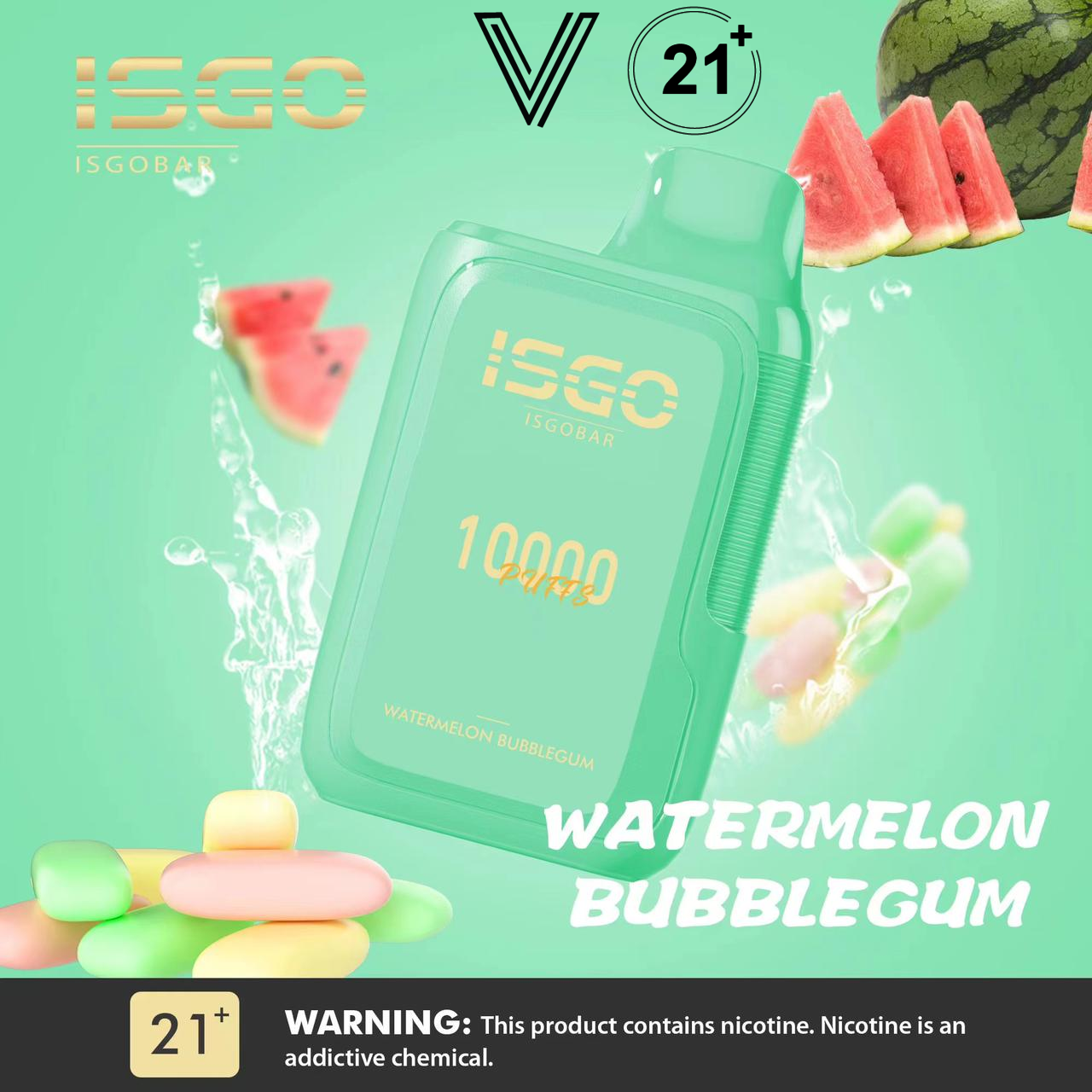 Isgo Bar 10000 Puffs Disposable Vape product photo, Isgo vape device - ISGO BAR 10000 Puffs DISPOSABLE VAPE ||