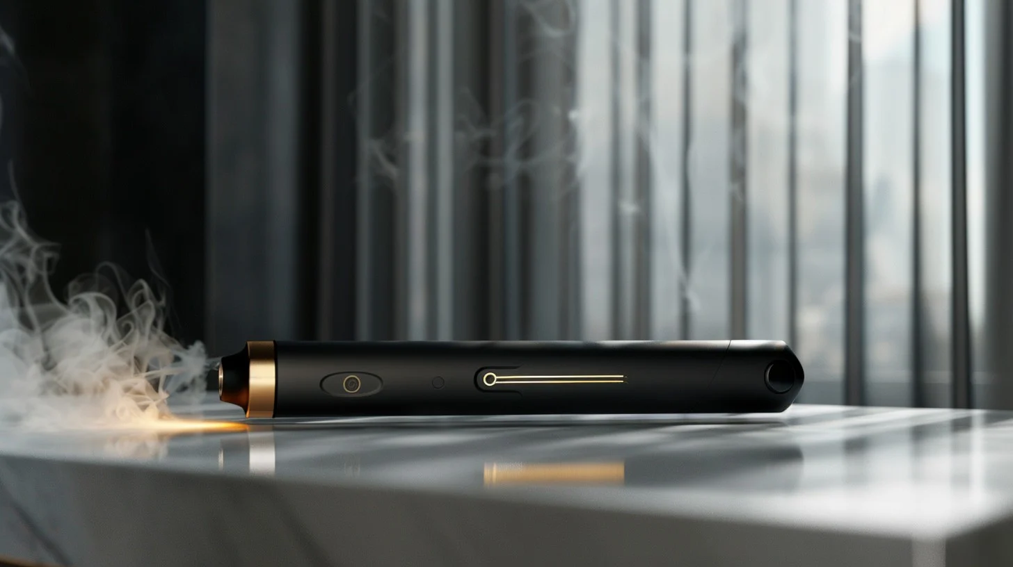 Luxury vape device DIFC Dubai office elegant vaper, Stylish person vaping City Walk Dubai sophisticated lifestyle - Free Elegant vaping device Image - Vaping, Technology, Modern ...