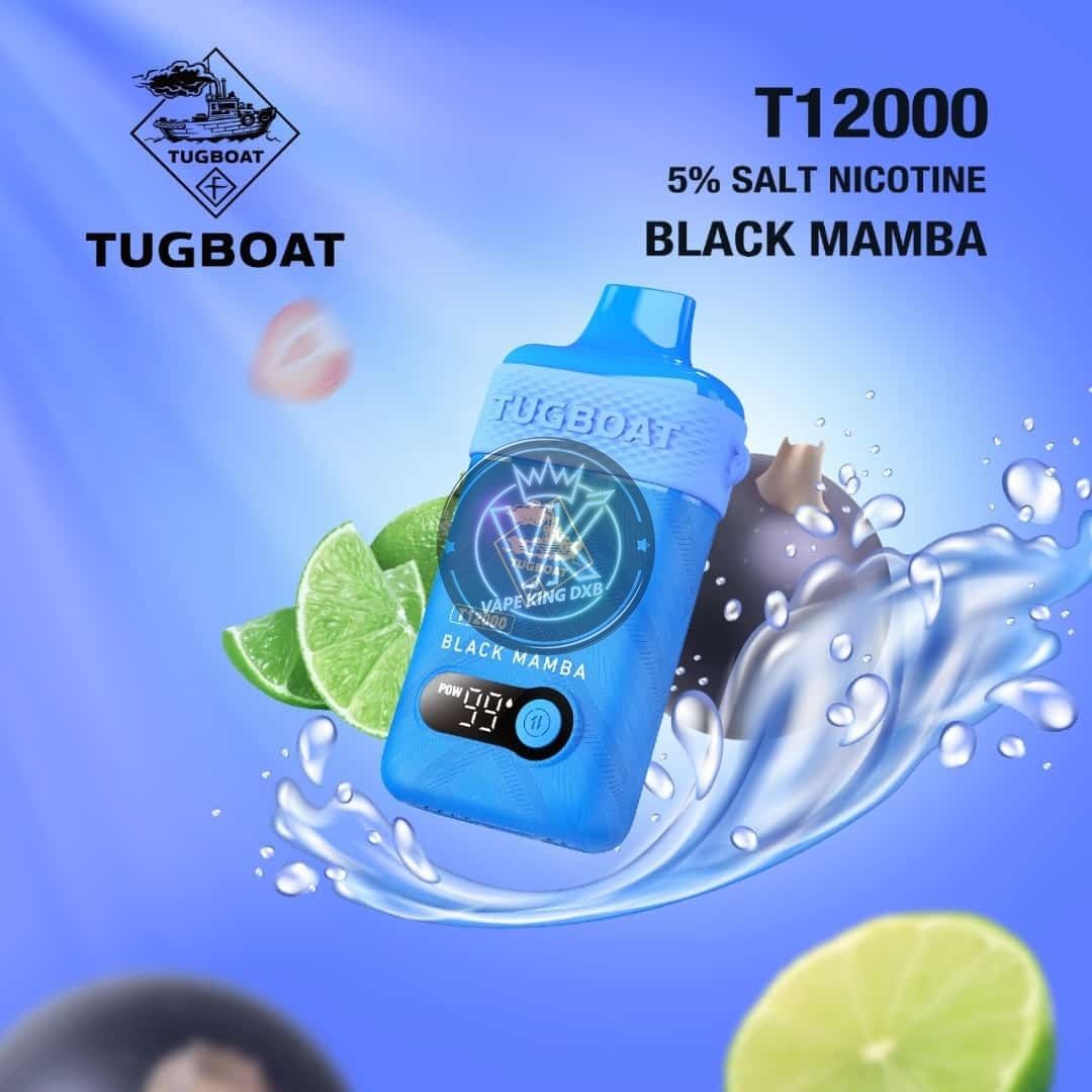 Tugboat T12000 vape device, durable disposable vape, UAE popular vape, hard-wearing e-cigarette - Tugboat T12000 Disposable Vape Rechargeable - Long-lasting device ...