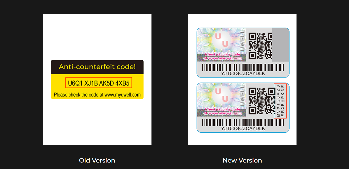 authentic vape device verification, counterfeit e-cigarette warning, scratch code authenticity vape - How To Check Your UWELL Vape Device Is Genuine
