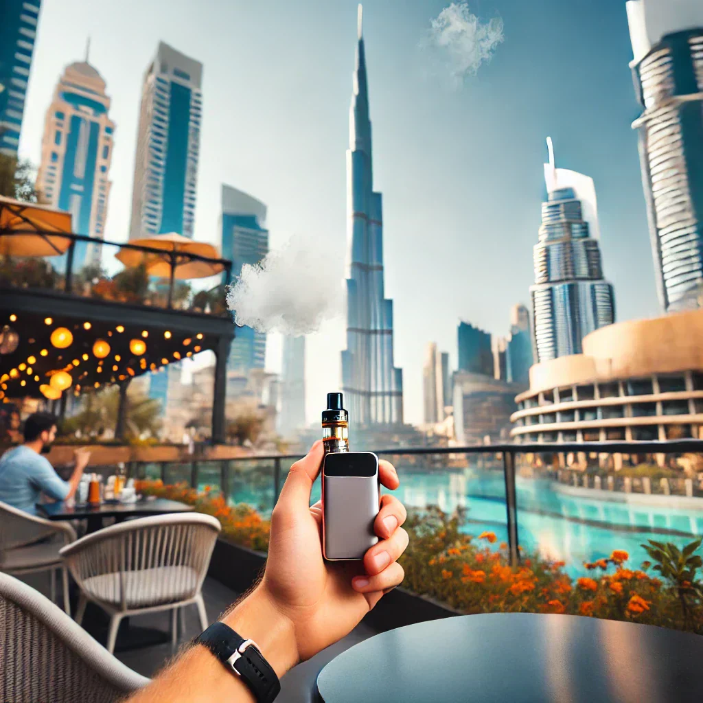 UAE vape guide 2025 electronic shisha traditional hookah, Dubai skyline vaping trend - Vaping Trends in Uae for 2025: Whats Hot and Whats not | Vape Dubai